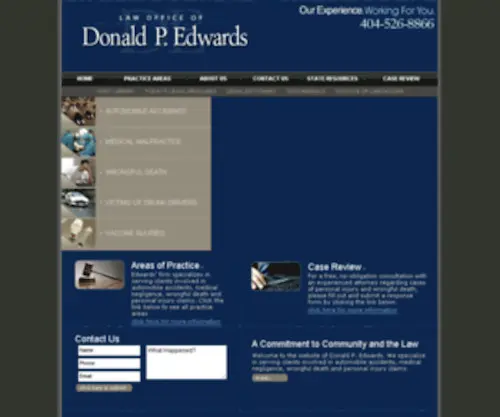 Donaldpedwards.com(Donaldpedwards) Screenshot