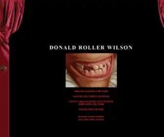 Donaldrollerwilson.com(D O N A L D R O L L E R W I L S O N) Screenshot