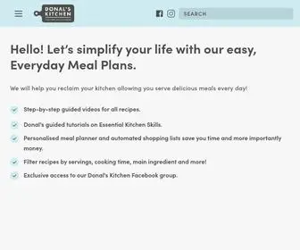 Donalskitchen.com(Donal's Kitchen) Screenshot