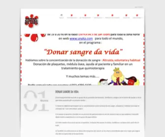 Donarsangredavida.org(Donar Sangre da Vida) Screenshot