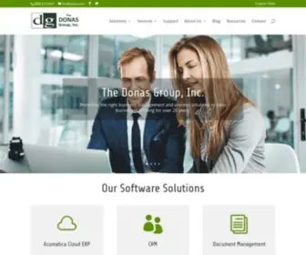 Donas.com(ERP Software Consultants) Screenshot