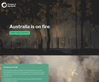 Donatebushfires.org(Australia) Screenshot