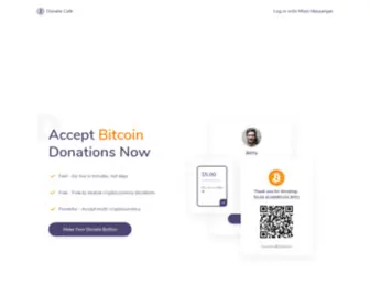 Donate.cafe(Nginx) Screenshot