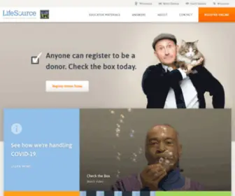 Donatelifesd.org(Whether your connection) Screenshot