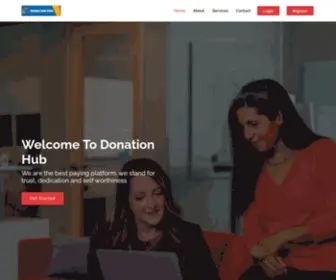 Donationhub.com.ng(Donation Hub) Screenshot