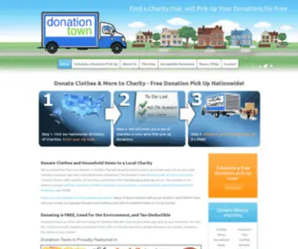 Donationtown.us(Donation Town) Screenshot