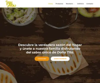 Donatita.com(Doña Tita) Screenshot