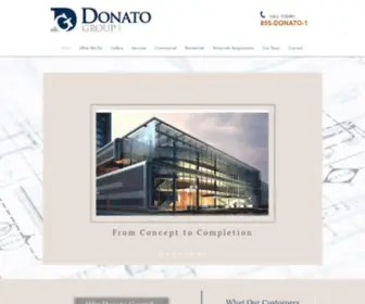 Donatogroup.net(Donato Group) Screenshot