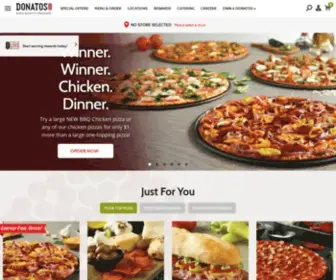 Donatos.com(Donatos Pizza) Screenshot