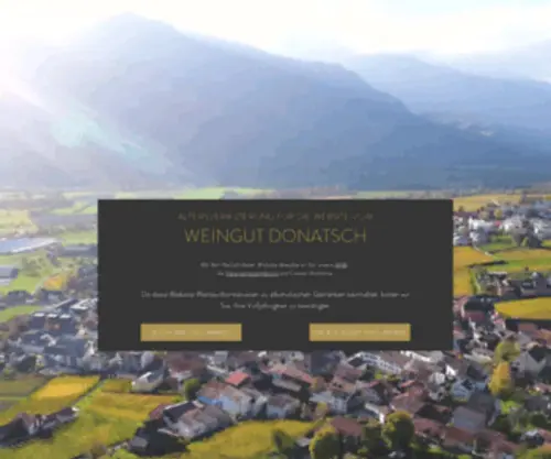 Donatsch.info(Weingut) Screenshot