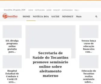 Donattus.com.br(Informação para inspirar seu dia) Screenshot