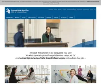 Donauklinik-Neu-ULM.de(Donauklinik Neu) Screenshot