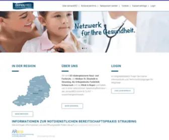 Donaumed.com(Das Gesundheitsunternehmen) Screenshot