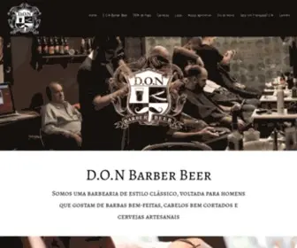 Donbarberbeer.com.br(Don Barber Beer) Screenshot