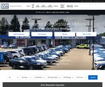 Donbessettemotors.com(Don Bessette Motors) Screenshot