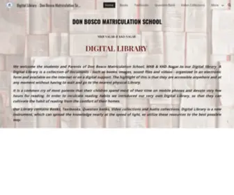 Donboscoelibrary.com(Digital Library) Screenshot