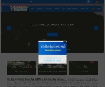 Donboscokep.org(Don Bosco Kep) Screenshot