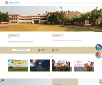 Donboscoschoolvaduthala.com(Don Bosco) Screenshot