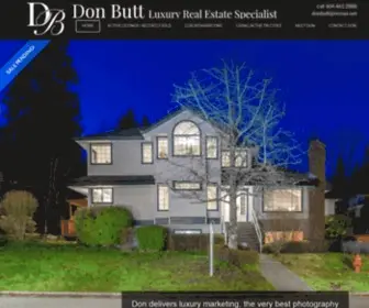 Donbutt.ca(Tri Cities Real Estate Marketing Specialist) Screenshot