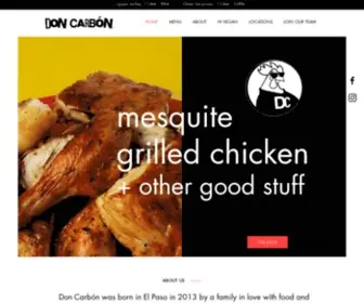 Doncarbonrestaurant.com(Don Carbon) Screenshot