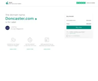 Doncaster.com(Doncaster) Screenshot
