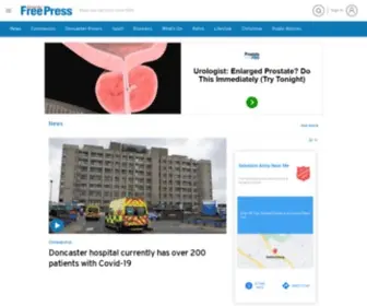 Doncasterfreepress.co.uk(Doncaster Free Press) Screenshot