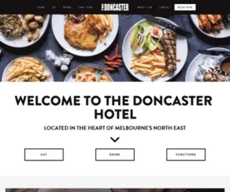 Doncasterhotel.com.au(The Doncaster Hotel) Screenshot