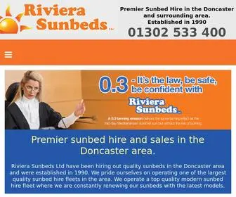 Doncastersunbedhire.co.uk(Riviera Sunbeds Ltd in Doncaster) Screenshot