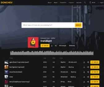 DonchevBeats.com(Donchev Beats) Screenshot