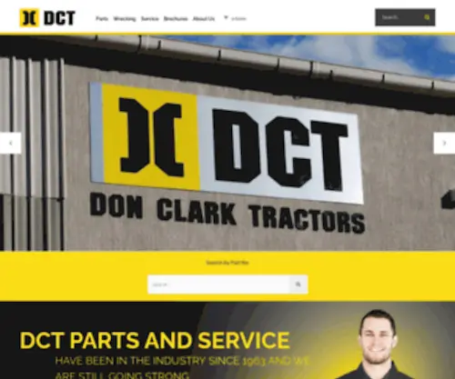 Donclark.com.au(Earth Moving Equipment Parts Australia) Screenshot