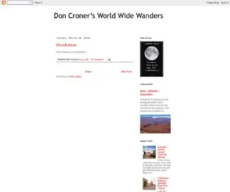 Doncronerblog.com(Don) Screenshot