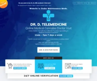 Dondavidsonmd.com(Dr. D. Telemedicine) Screenshot