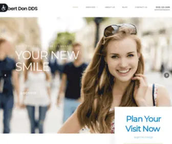 Dondds.com(Best Dentist in Irvine CA) Screenshot