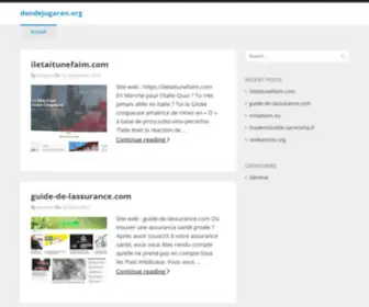 Dondejugaran.org(Dondejugaran) Screenshot