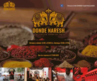 Dondenaresh.cl(Donde Naresh) Screenshot