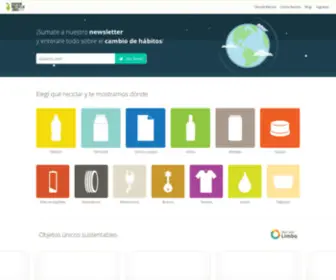 Dondereciclo.org(Donde Reciclo) Screenshot