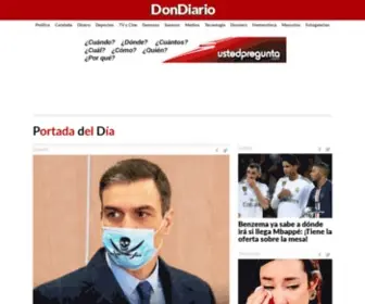 Dondiario.com(DonDiario DonDiario) Screenshot