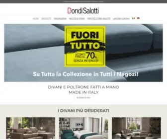 Dondisalotti.com(Dondi Salotti) Screenshot