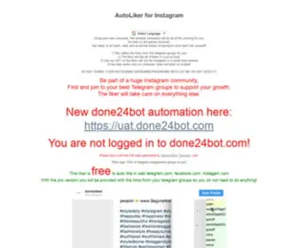 Done24Bot.com(Web automation) Screenshot