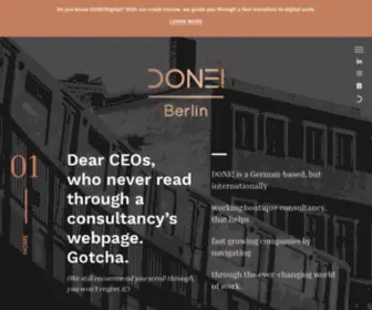 Doneberlin.com(Who we are) Screenshot