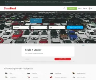 Donedeal.co.uk(Ireland's Largest Motor & Classifieds Marketplace) Screenshot