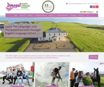 Donegallanguageschool.com(Donegal English Language School) Screenshot