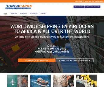 Donemcargo.com(DonemCargo International Freight Company) Screenshot