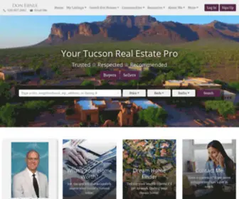 Donernle.com(Homes for sale in Tucson) Screenshot