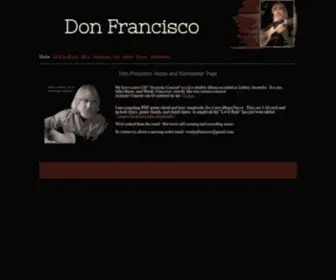 Donfrancisco.com(Home) Screenshot