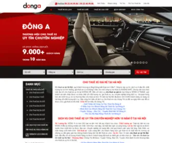 Dongatrans.com(CHO THUÊ XE GIÁ RẺ NHẤT Ở TẠI HÀ NỘI) Screenshot