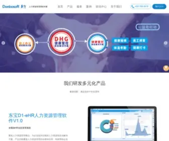 Dongbaosoft.com(人力资源管理系统) Screenshot