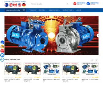 Dongco3Pha.com(Hong Phuc Motor là nhà phân phối hàng đầu Việt Nam về Động cơ điện 3 pha) Screenshot