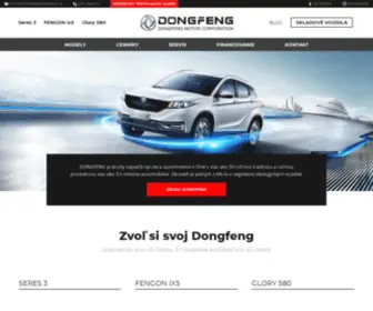 DongfengVranov.sk(Titulná stránka) Screenshot