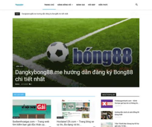 Dongho.org(Đồng Hồ Edu) Screenshot
